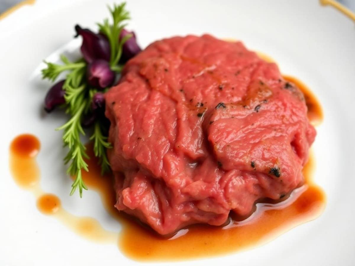 Tartare de bœuf à l’italienne