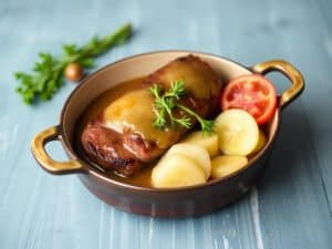 Rosbeef au four à l’ail