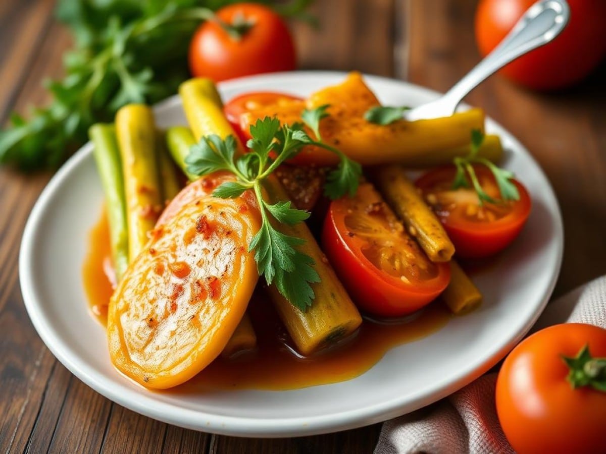 Fenouil braisé à la tomate