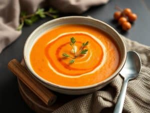 Velouté de potimarron froid
