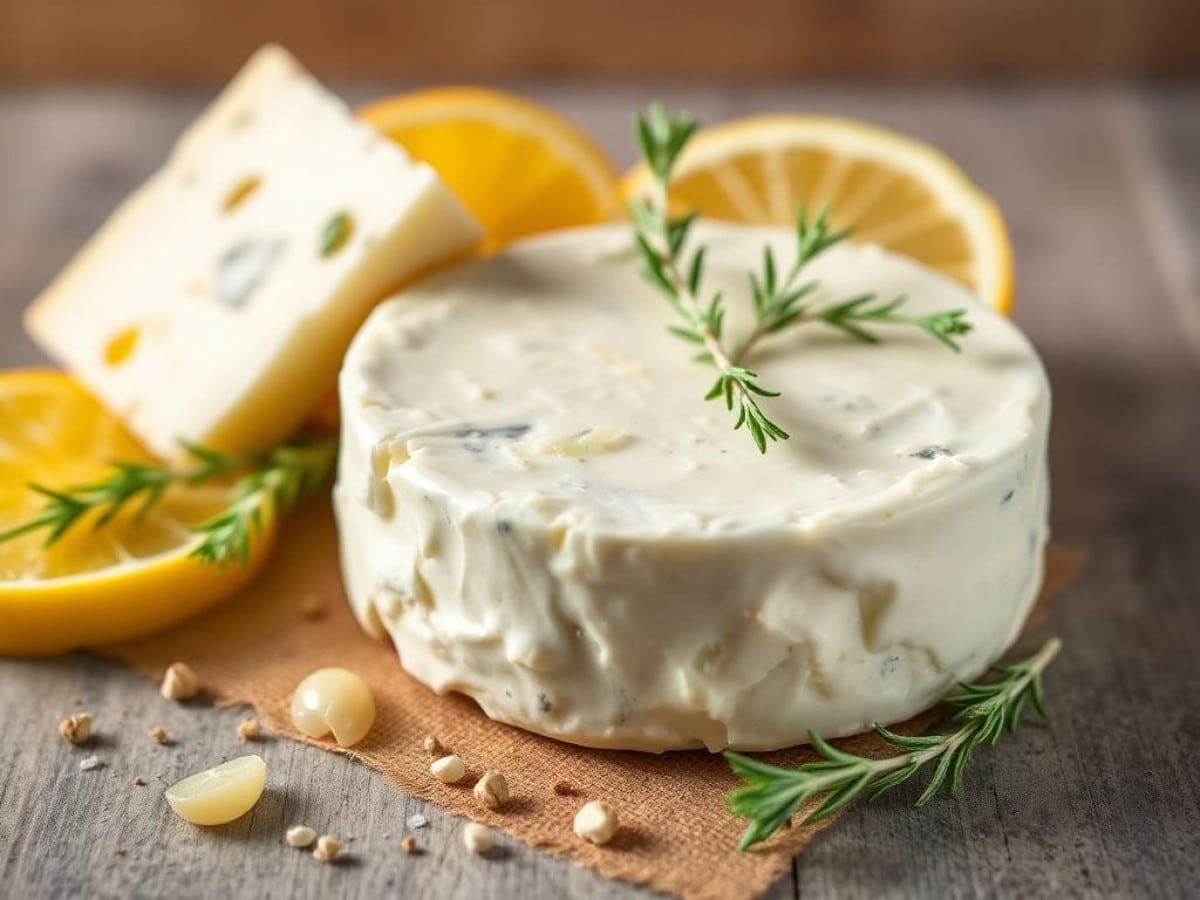 Fromage frais ail et fines herbes