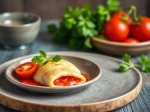 Quenelles à la tomate