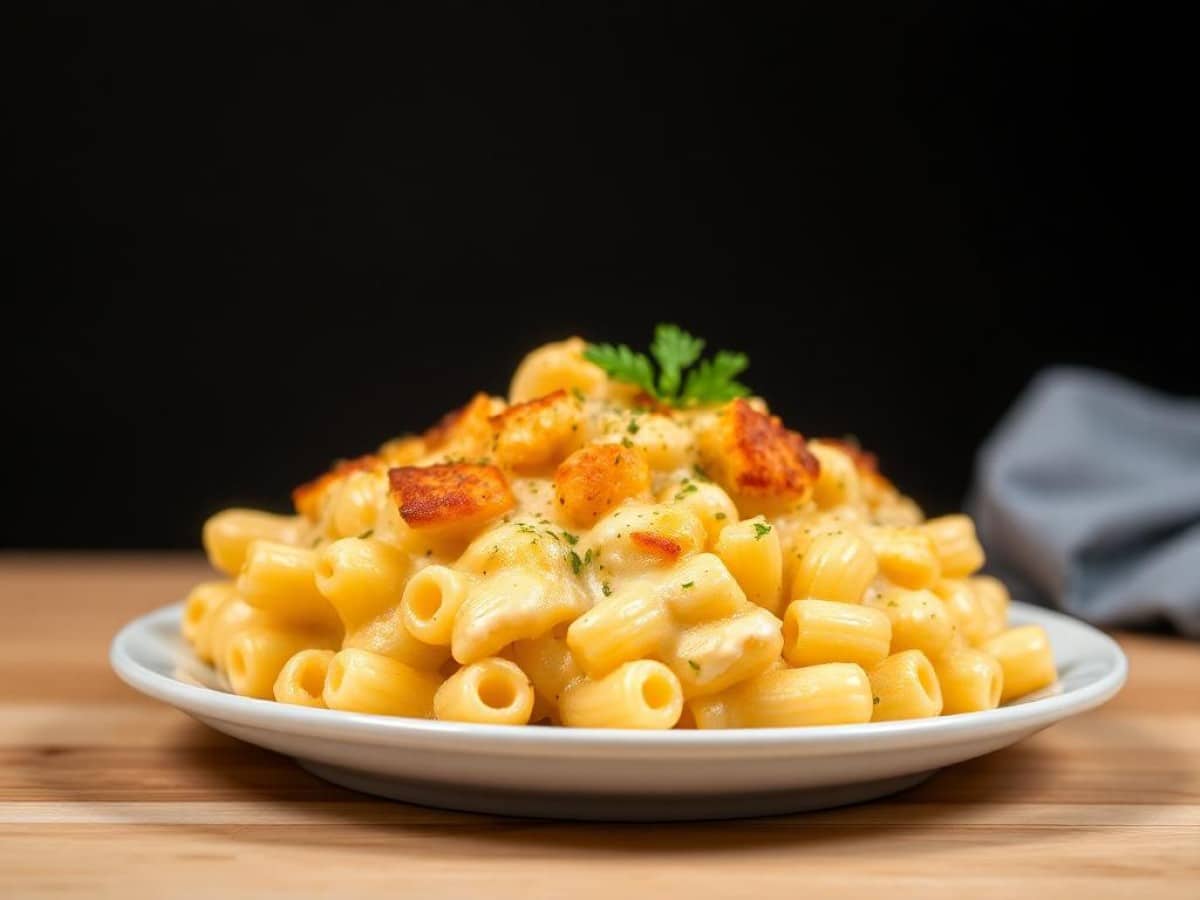 Macaroni croustillantes au fromage