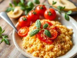 Risotto tomate au Cookeo