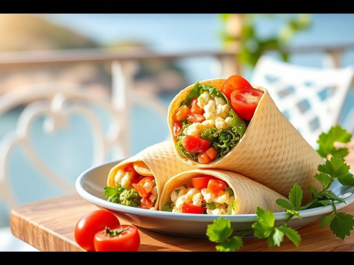 Wraps aux saveurs d'Italie