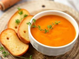 Soupe carottes patate douce