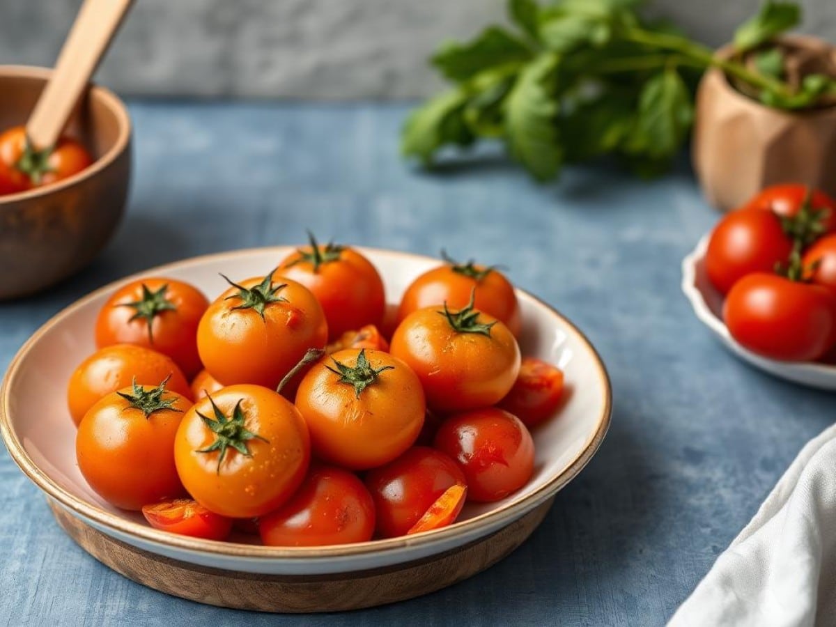Tomates persillées au four de ma grand-mère