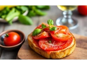 Pan con tomate (tapas)