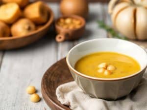 Soupe fèves pomme de terre