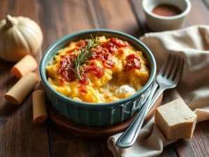 Gratin de potimarron au chèvre