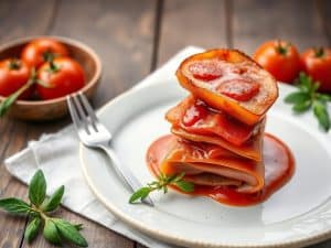Jambon au porto et à la tomate