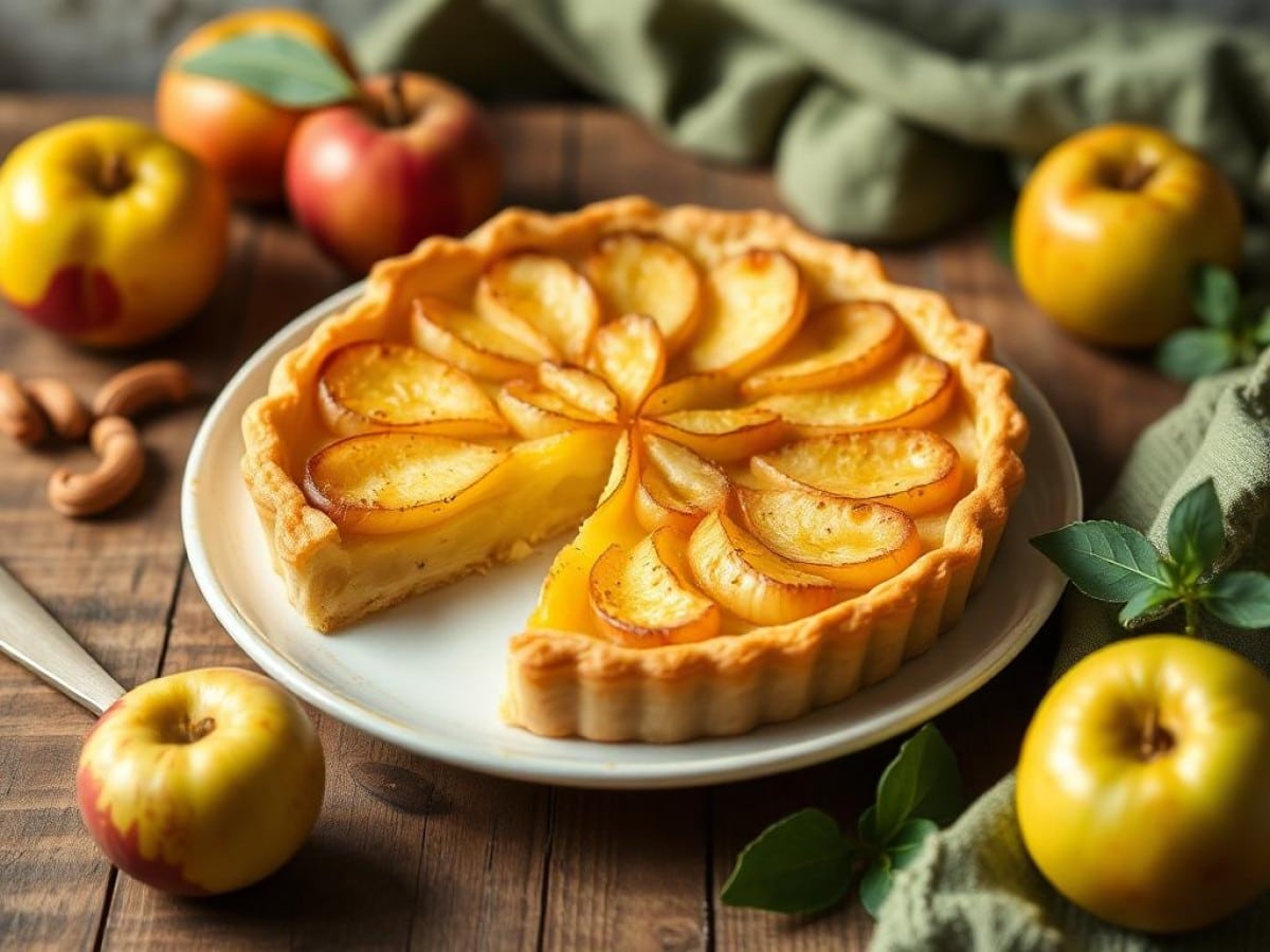 Tarte aux pommes de terre
