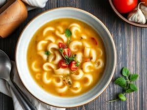 Soupe vermicelles au Cookeo