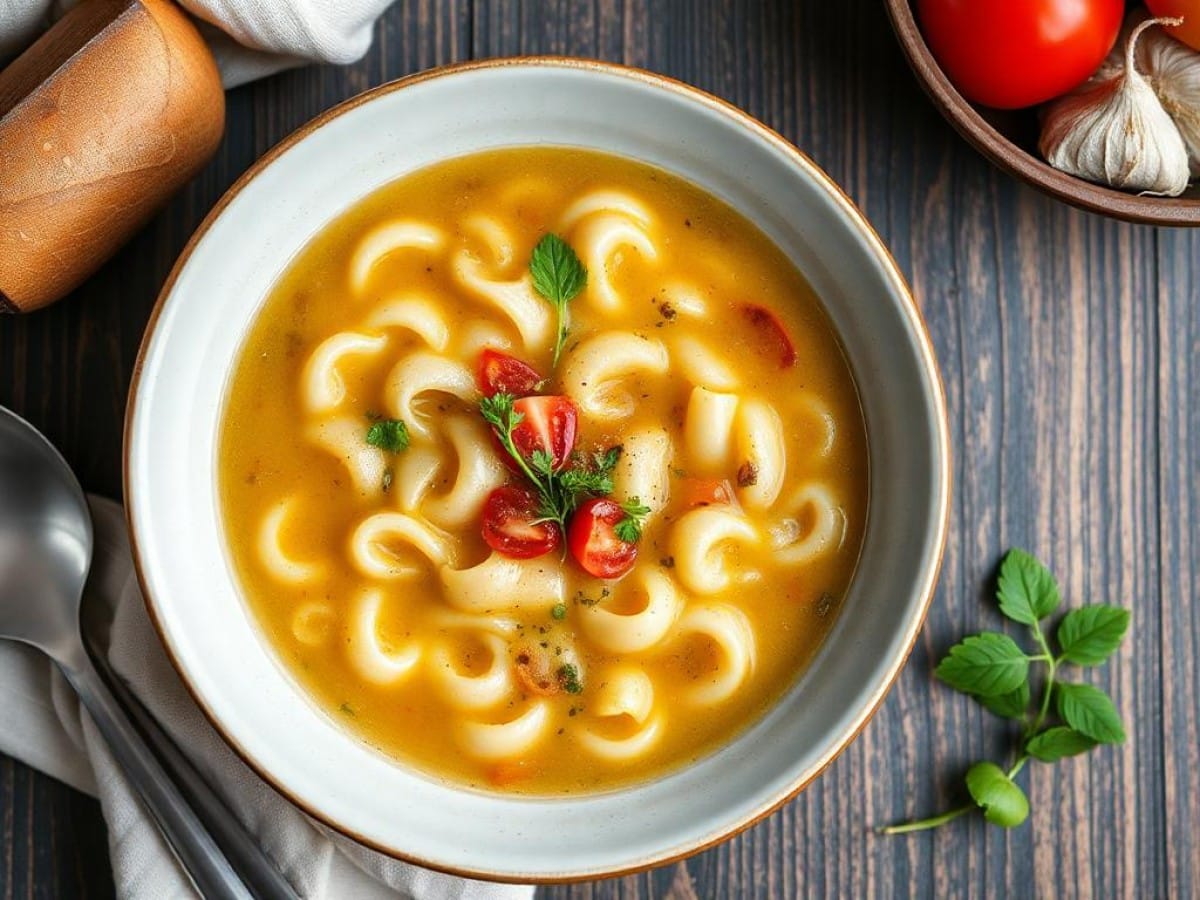 Soupe vermicelles au Cookeo