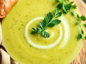 Soupe de persil au Thermomix