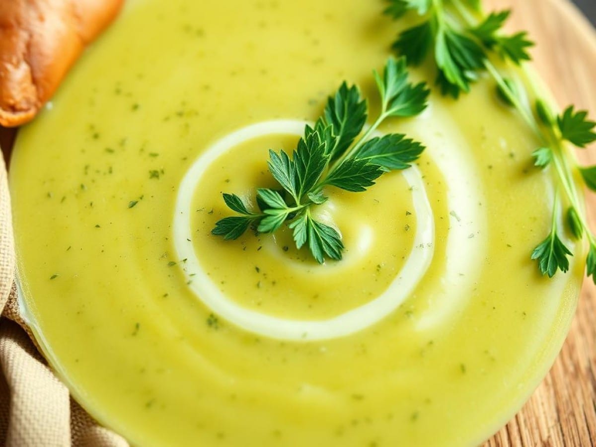 Soupe de persil au Thermomix