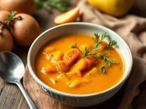 Velouté carotte pomme de terre