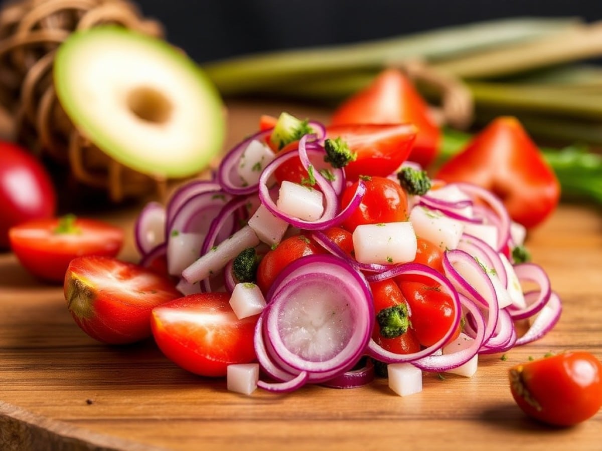 Salade de palmiste