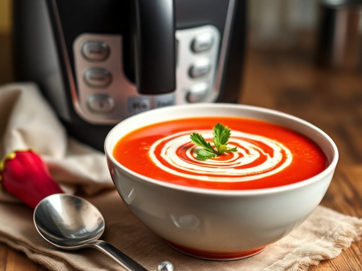 Soupe de chou rouge au Thermomix
