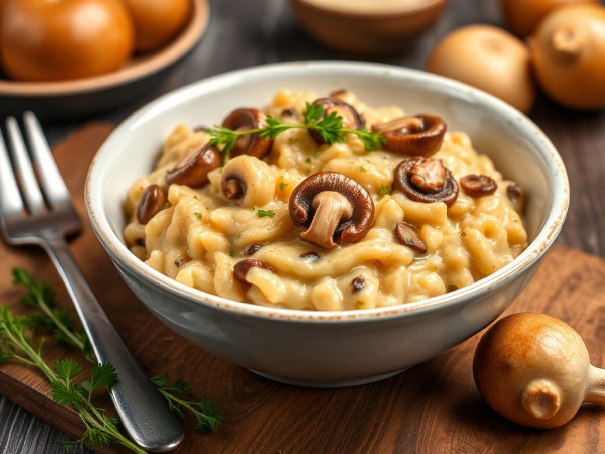Risotto aux champignons Thermomix