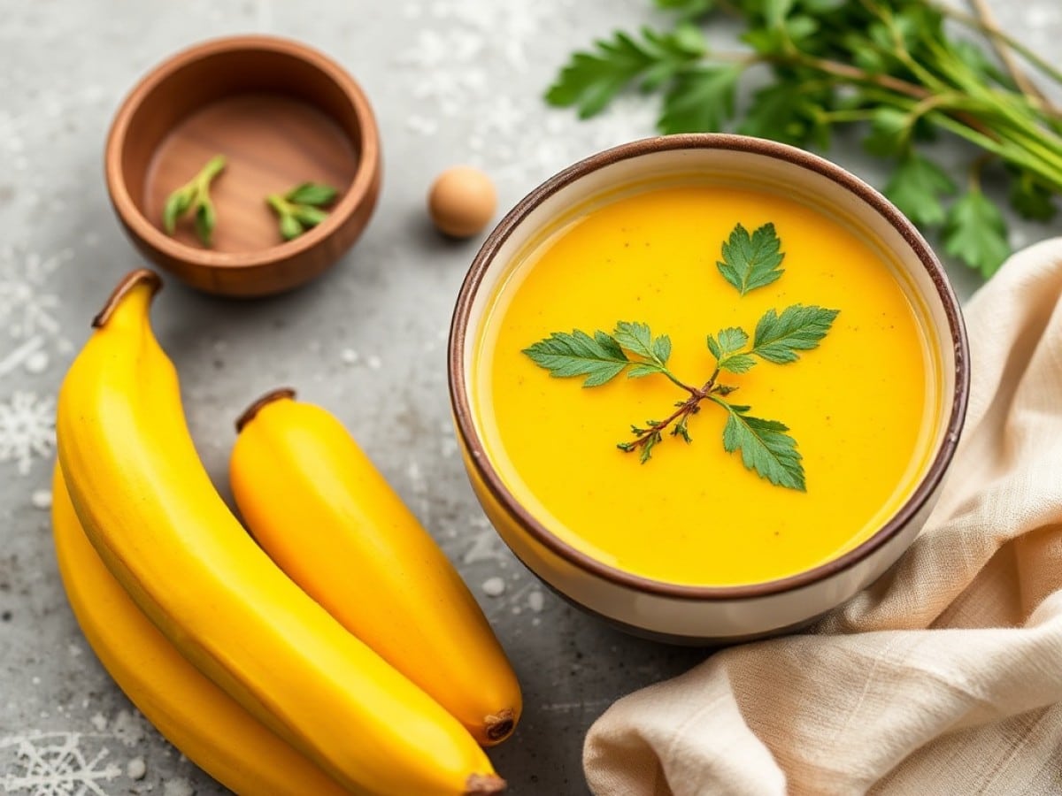 Potage aux betteraves jaunes