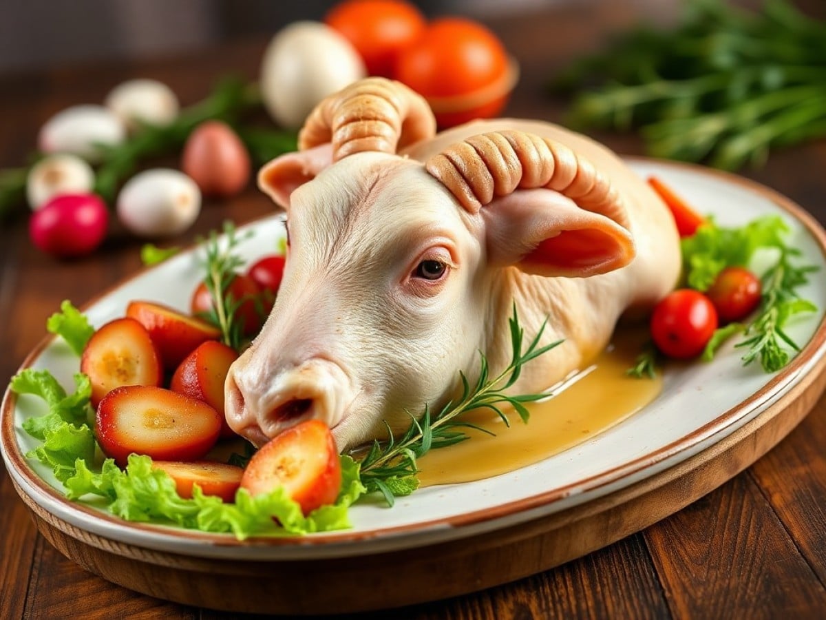 Epaule d'agneau roulée en cocotte