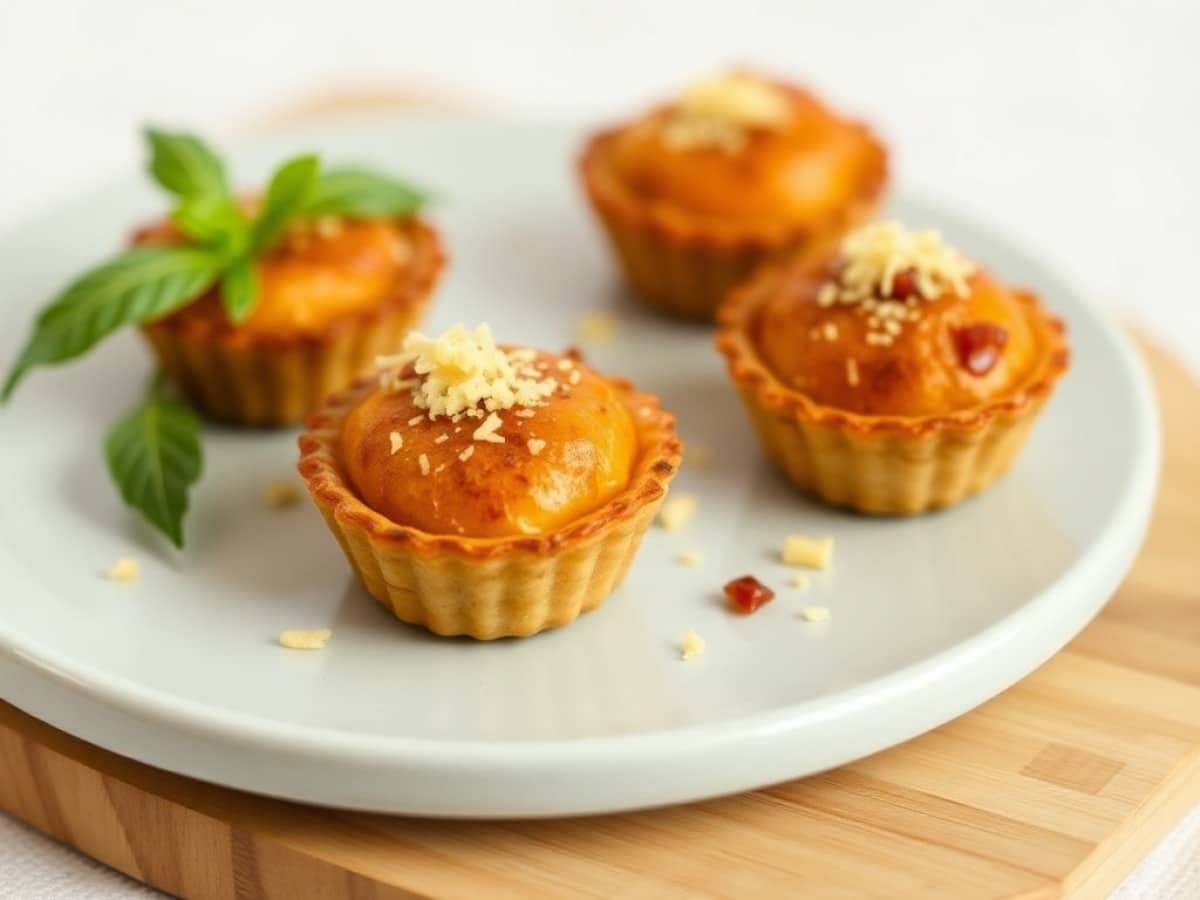Mini cannelés au chorizo et au gruyère râpé