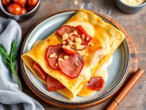 Crêpes au jambon au Thermomix