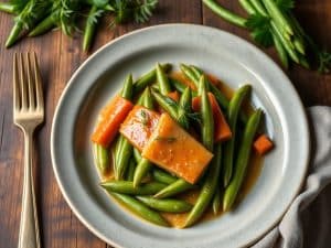 Fagots de haricots verts