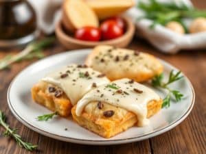 Friands à la béchamel aux épinards