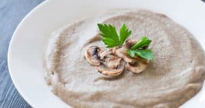 Purée champignon bébé