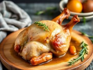 Selle d'agneau en cocotte