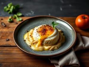 Oeuf moelleux à la crème carbonara de Joël Robuchon par Cyril Lignac
