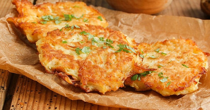 Rösti de topinambours