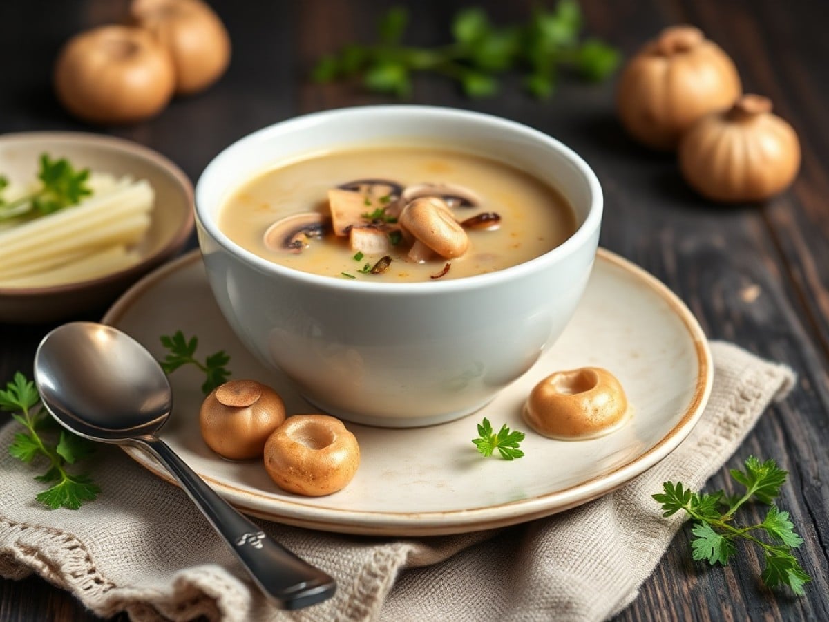 Velouté de champignons au Companion