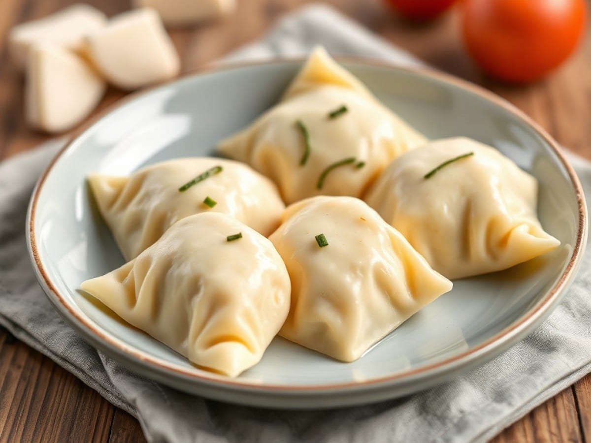 Pierogi au fromage blanc