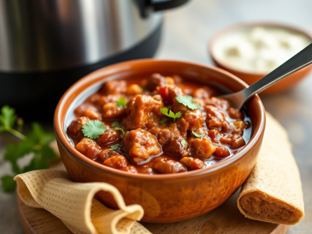 Chili sin carne au Cookeo