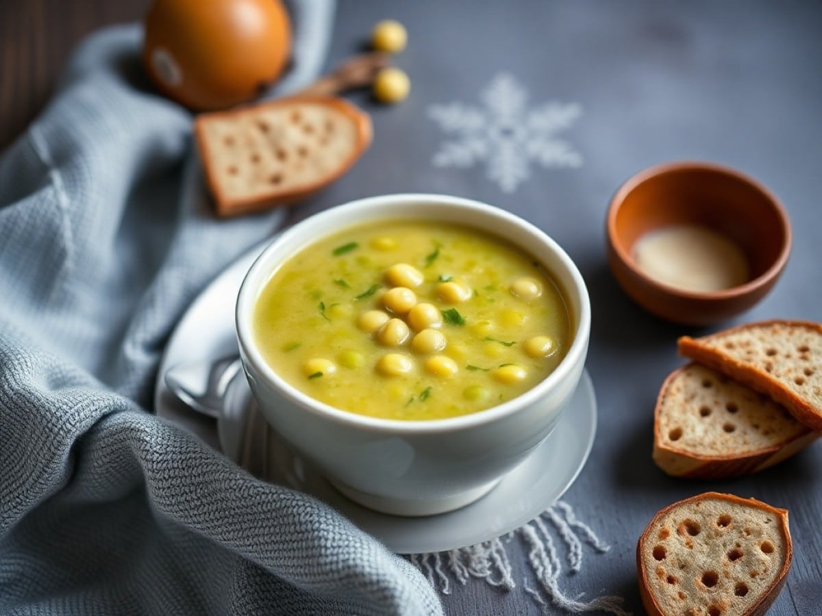 Soupe de pois cassés au Cookeo