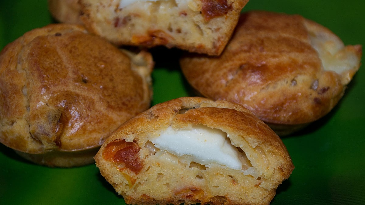Muffins tomates mozzarella