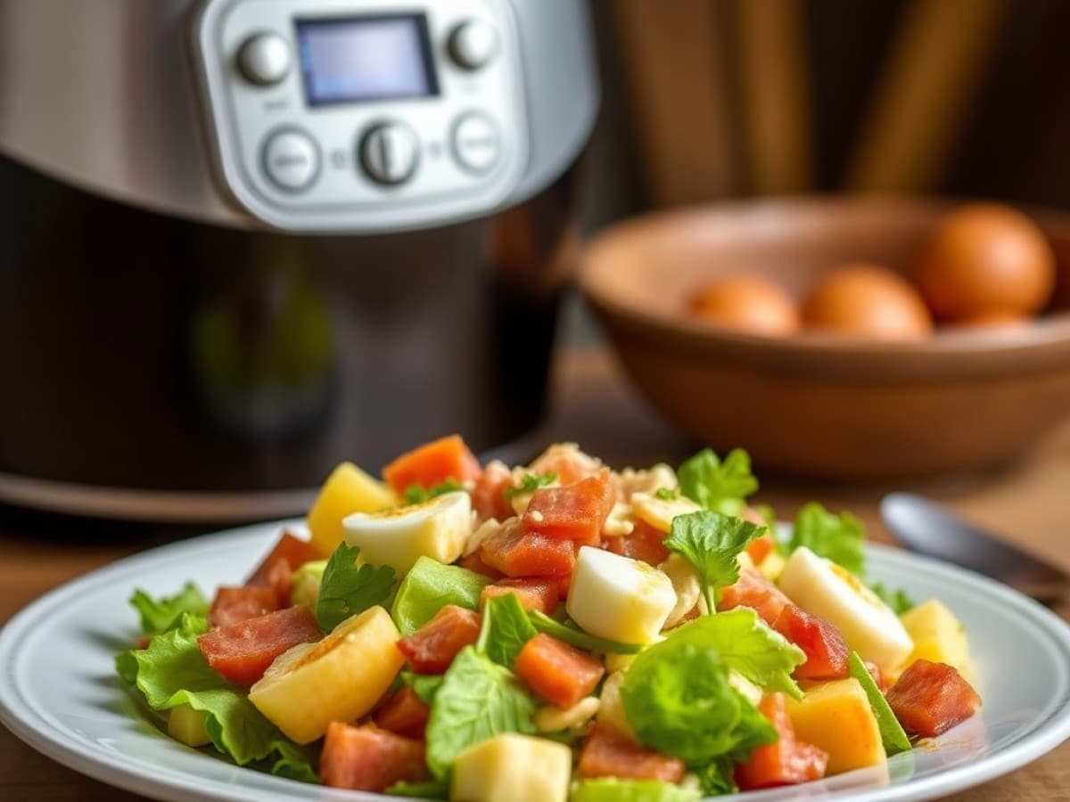 Salade piémontaise au Thermomix
