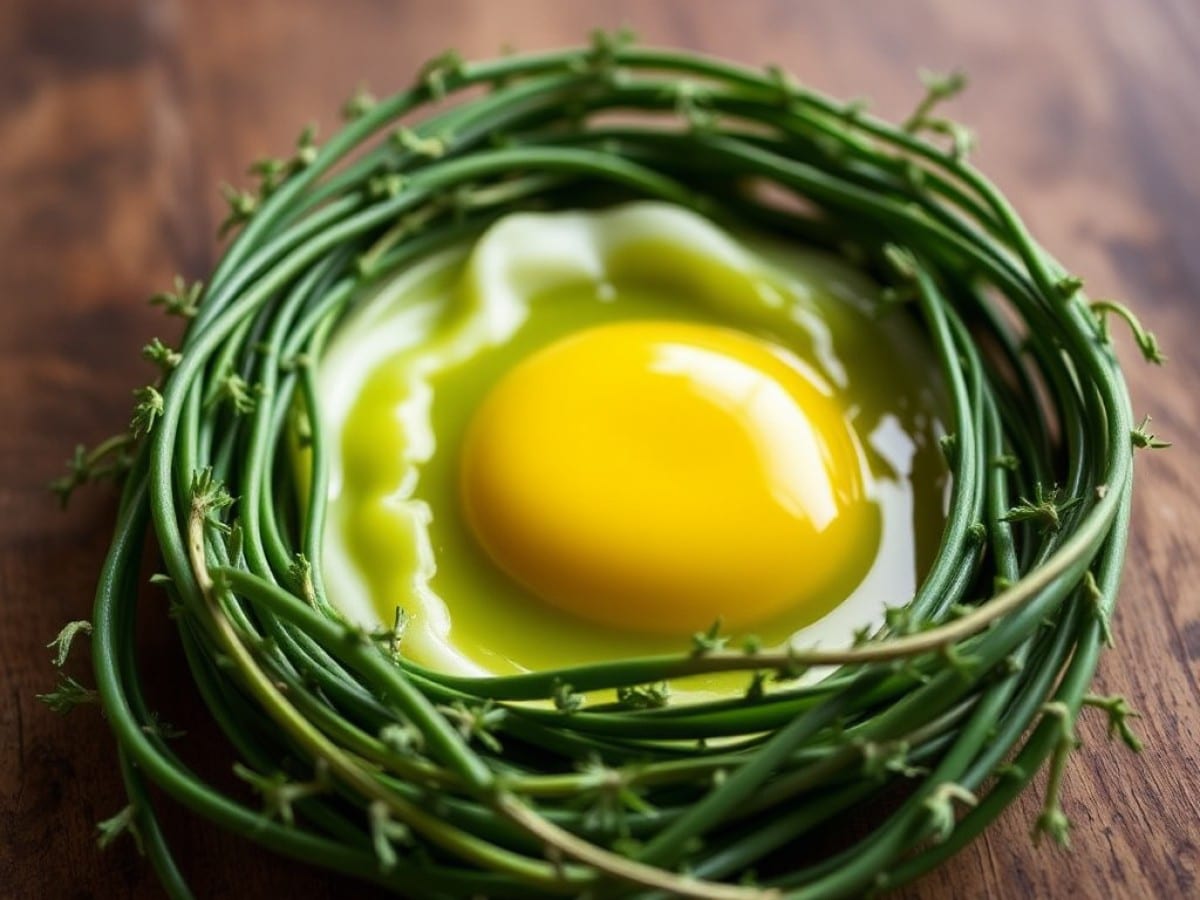 Si vos œufs présentent un anneau vert autour du jaune, voici la signification