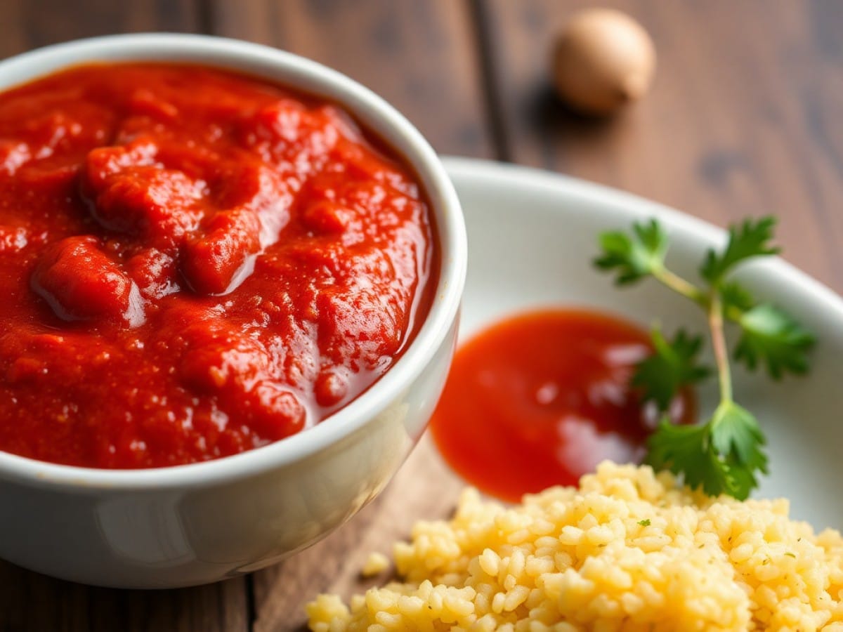 Couscous sauce rouge