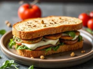 Sandwich Mortadelle Burrata Gourmet