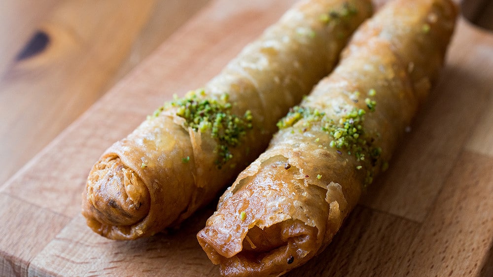Bourek aux crevettes et pommes de terre