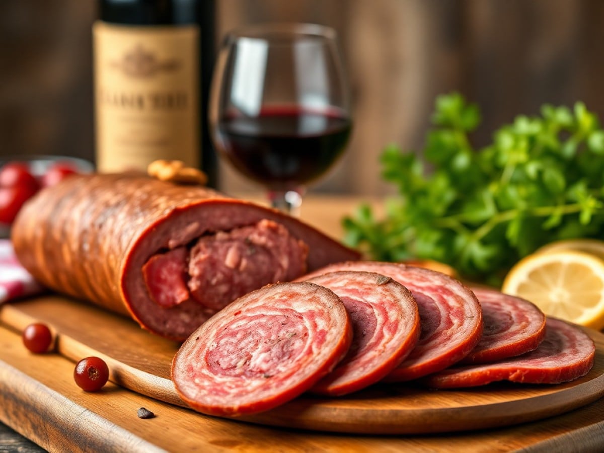 Saucisson vigneron