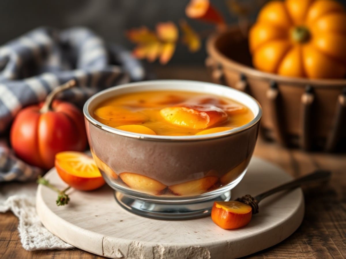 Verrine potimarron châtaigne