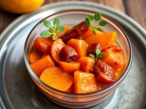 Verrine potimarron chorizo