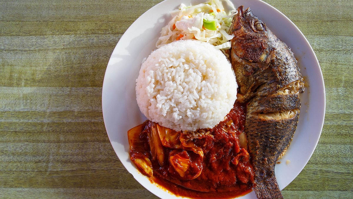 Tilapia au four