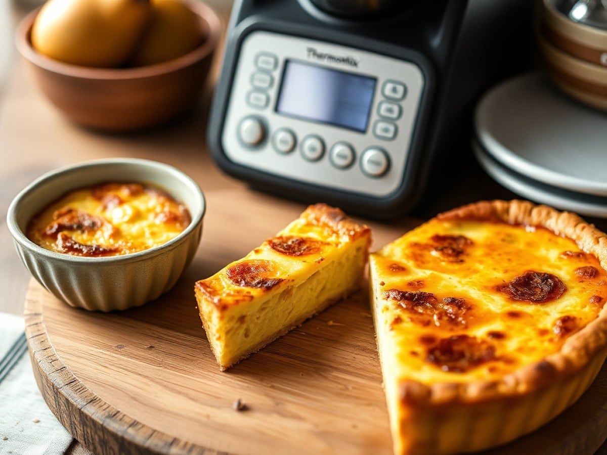 Quiche au thon sans pâte au Thermomix