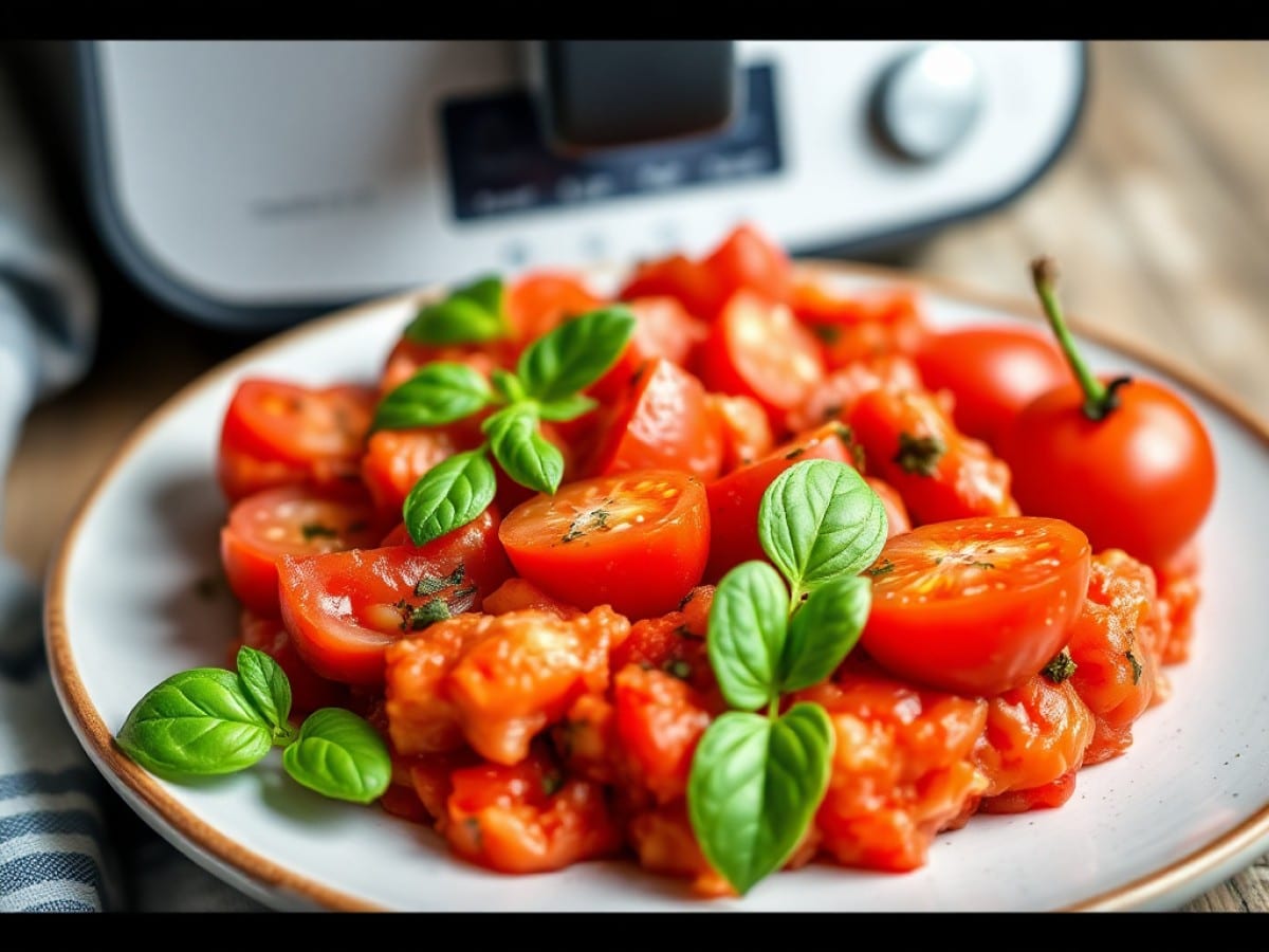 Tartare de tomates au Thermomix